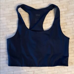Girlfriend Collective Deep Blue Sports Bra Size MD